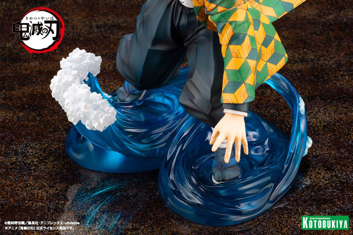 Demon Slayer KNY Giyu Tomioka 1/8 Anime PVC Figure Figurine Artfx J Kotobukiya
