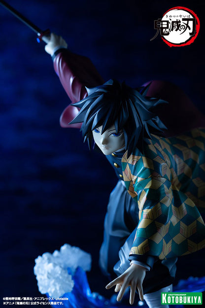 Demon Slayer KNY Giyu Tomioka 1/8 Anime PVC Figure Figurine Artfx J Kotobukiya