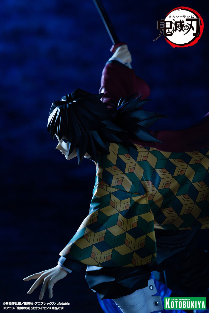 Demon Slayer KNY Giyu Tomioka 1/8 Anime PVC Figure Figurine Artfx J Kotobukiya
