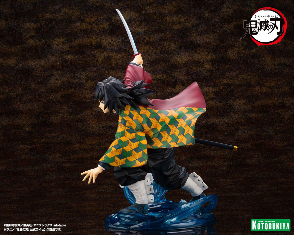 Demon Slayer KNY Giyu Tomioka 1/8 Anime PVC Figure Figurine Artfx J Kotobukiya