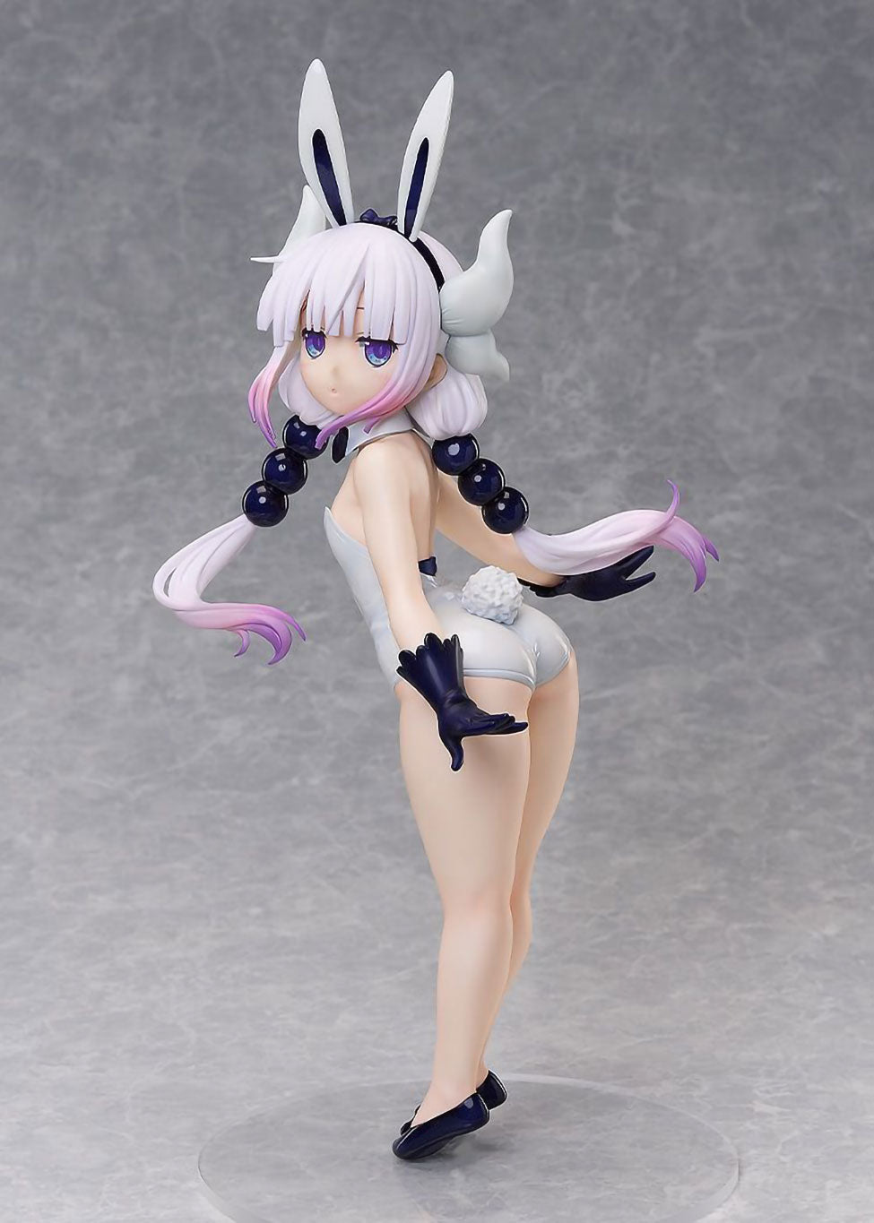 Dragon Maid Kanna Bare Leg Bunny 1/4 Scale Anime Figure Figurine B-style Freeing