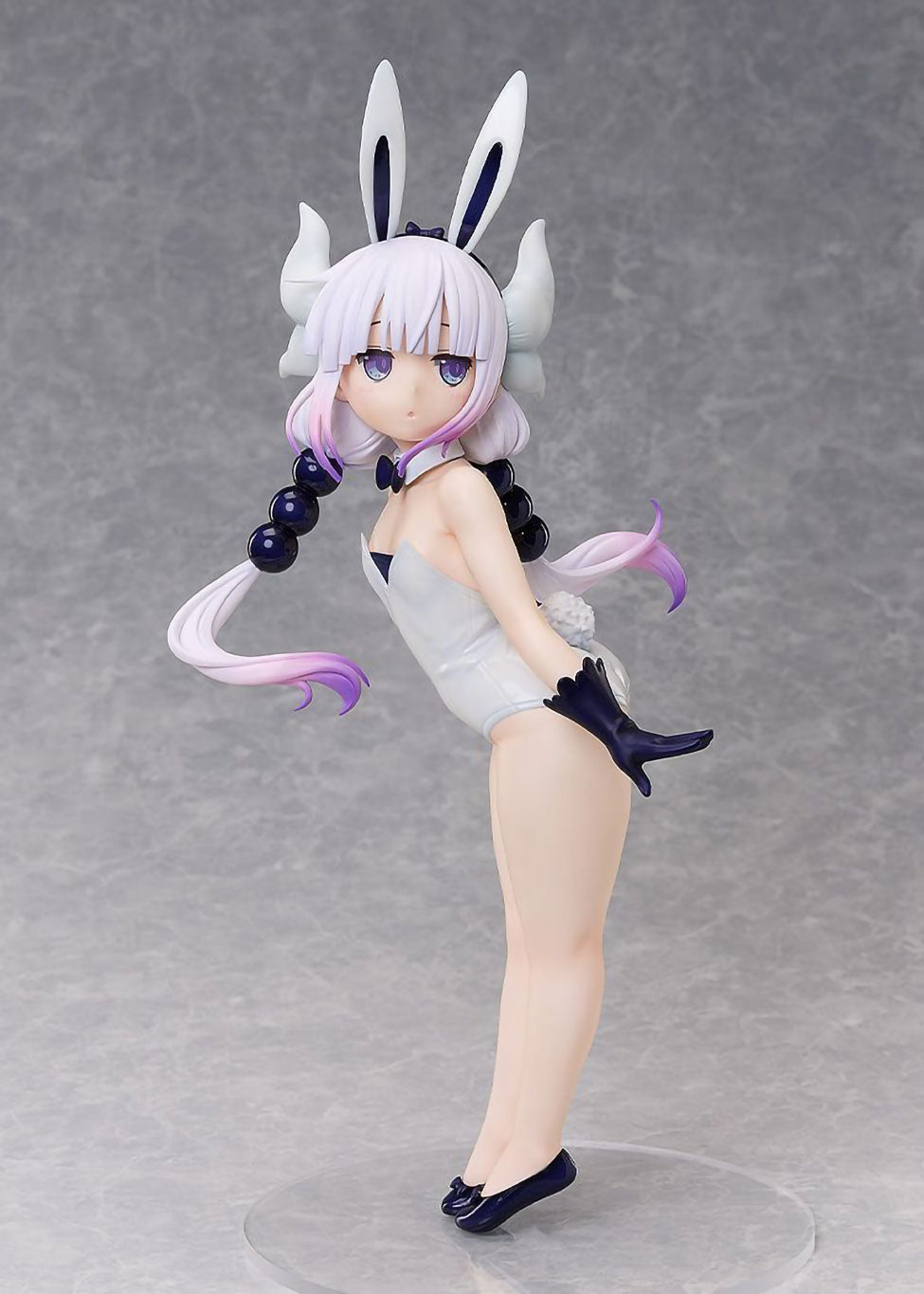 Dragon Maid Kanna Bare Leg Bunny 1/4 Scale Anime Figure Figurine B-style Freeing
