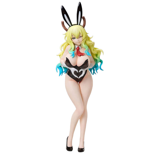 Dragon Maid Lucoa Bare Leg Bunny 1/4 Anime PVC Figure Figurine B-style Freeing