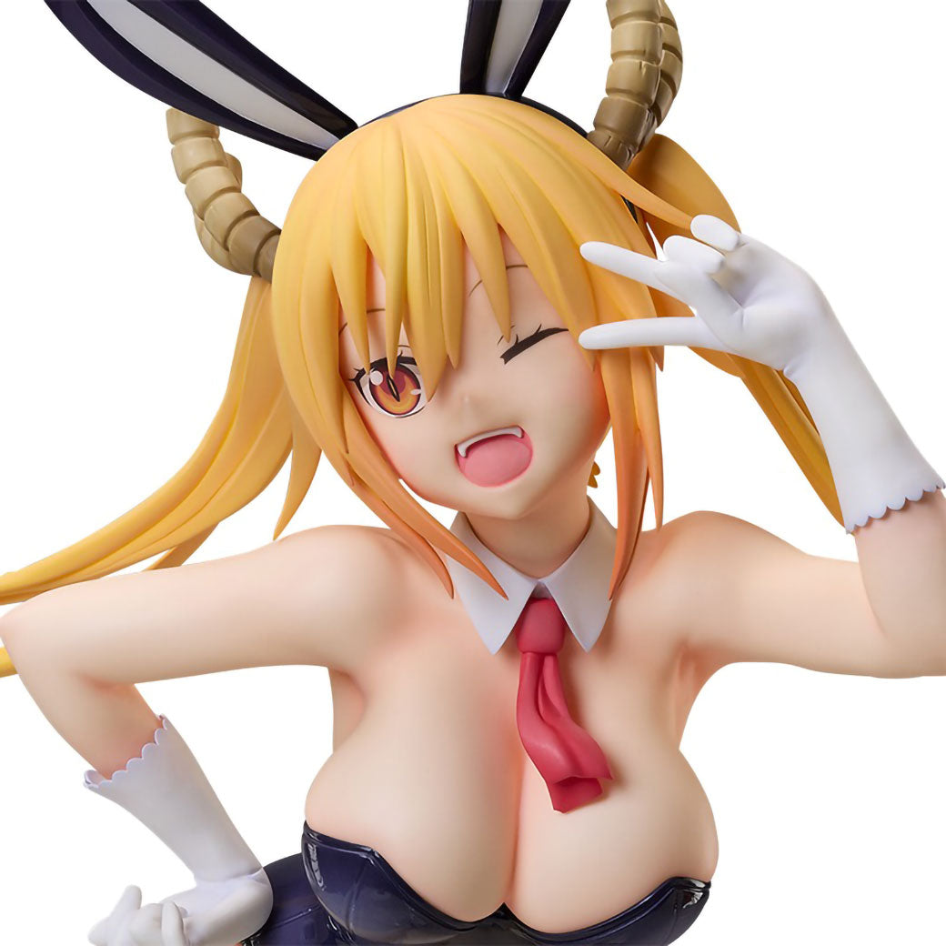 Dragon Maid Tohru Bare Leg Bunny 1/4 Scale PVC Figure Figurine B-style Freeing