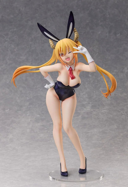 Dragon Maid Tohru Bare Leg Bunny 1/4 Scale PVC Figure Figurine B-style Freeing