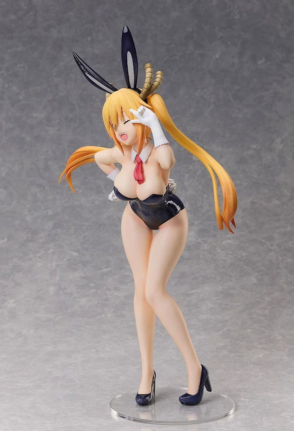 Dragon Maid Tohru Bare Leg Bunny 1/4 Scale PVC Figure Figurine B-style Freeing