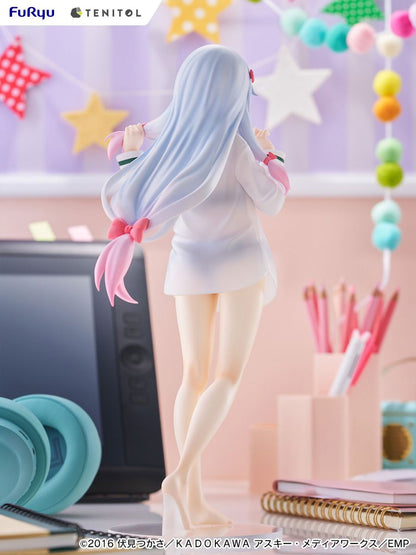 Eromanga Sensei Sagiri Izumi 11.8in Anime PVC Figure Figurine Tenitol Tall FuRyu