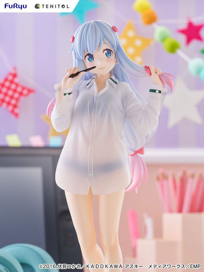 Eromanga Sensei Sagiri Izumi 11.8in Anime PVC Figure Figurine Tenitol Tall FuRyu