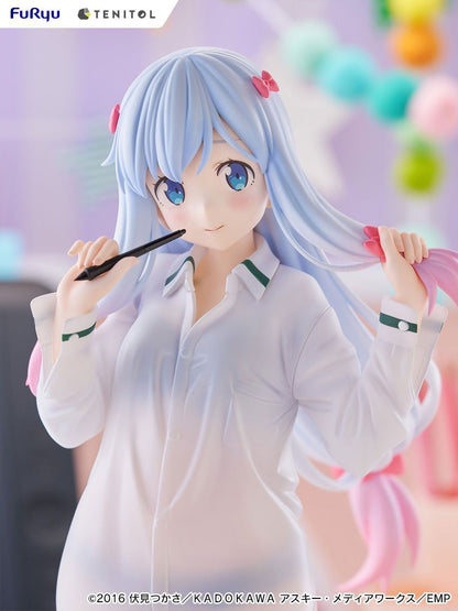 Eromanga Sensei Sagiri Izumi 11.8in Anime PVC Figure Figurine Tenitol Tall FuRyu