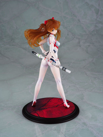Evangelion Asuka White Plugsuit 9.4in 1/7 Anime Figure PVC Statue Wanderer NIB