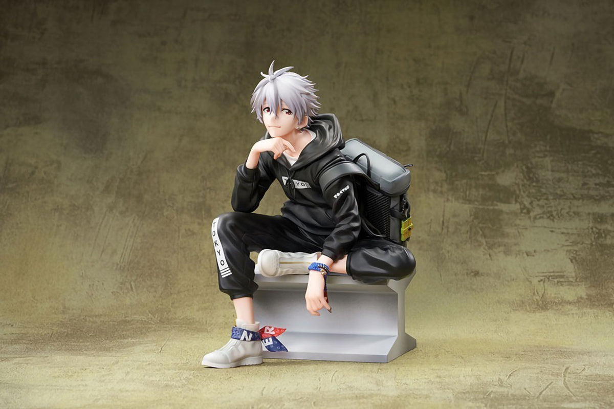 Evangelion Kaworu Ver.Radio Eva Part.3 1/7 Scale PVC Figure Figurine Hobbymax
