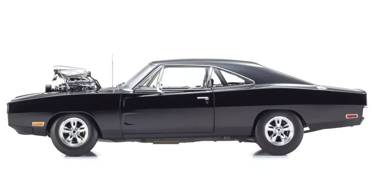Fast & Furious Dodge Charger R/T 1970 Schwarz 1:18 Diecast Modellauto Kyosho OVP