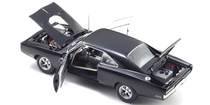 Fast & Furious Dodge Charger R/T 1970 Schwarz 1:18 Diecast Modellauto Kyosho OVP
