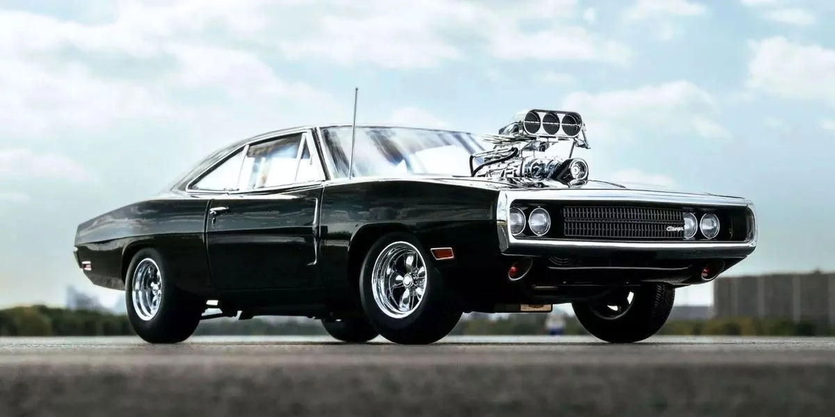 Fast & Furious Dodge Charger R/T 1970 Schwarz 1:18 Diecast Modellauto Kyosho OVP