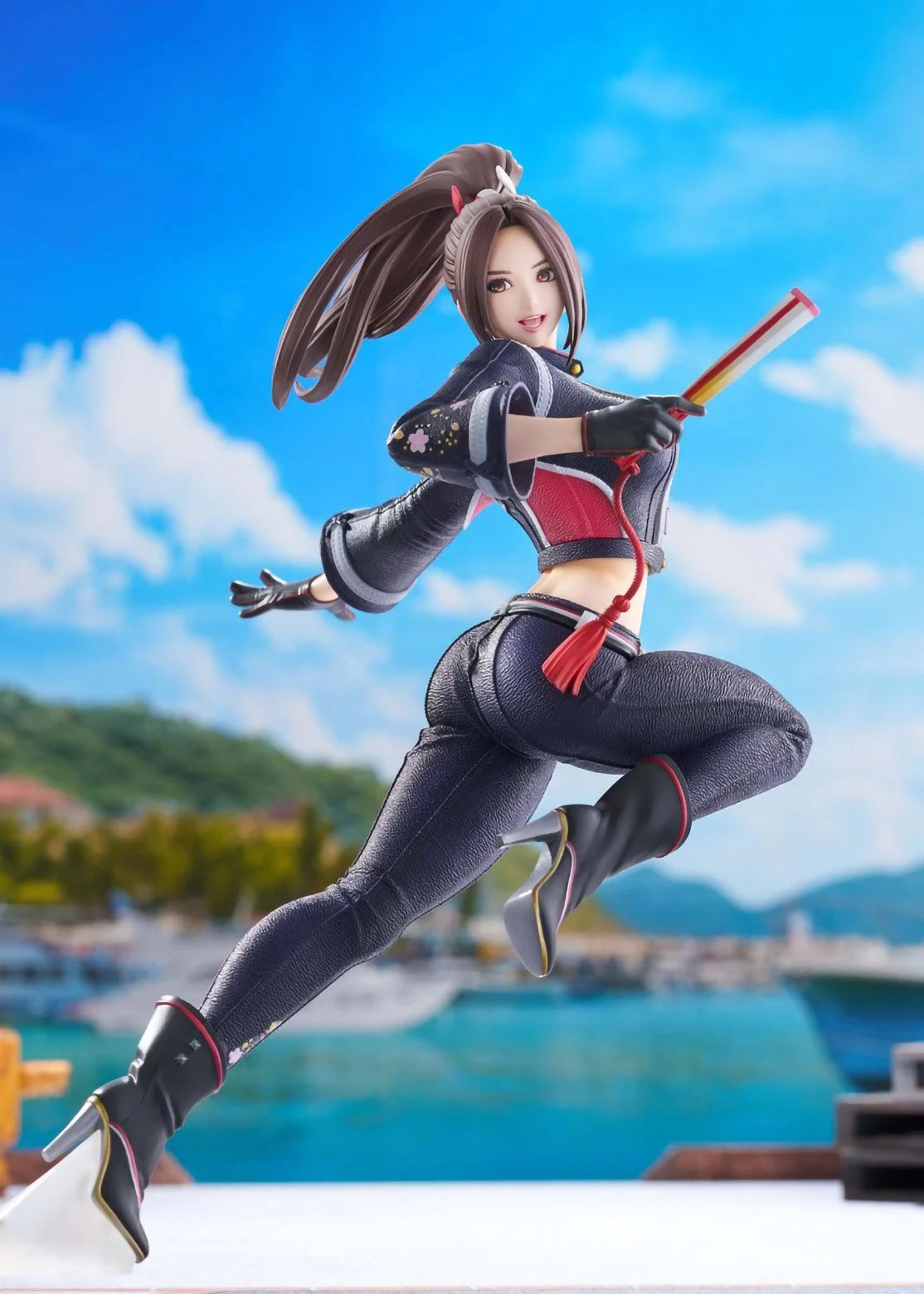Fatal Fury CotW Mai Shiranui 1/7 Scale PVC Figure Figurine Goldenhead Plus NIB