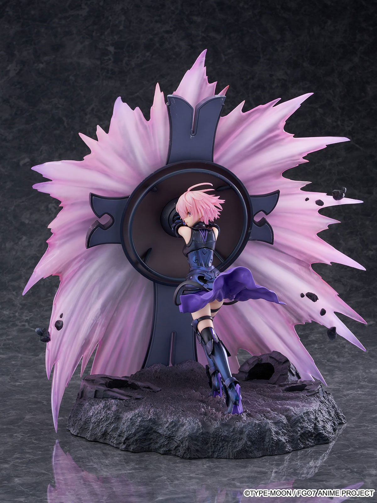 Fate/Grand Order Mash Kyrielight 1/7 Scale Anime PVC Figure Figurine CyberZ NIB