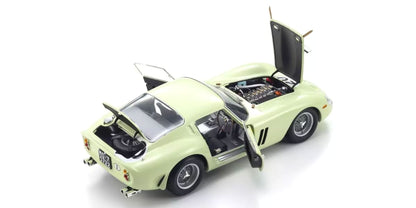 Ferrari 250GTO 3505GT 1962 #20 Light Green 1/18 Scale Diecast Car Kyosho NIB