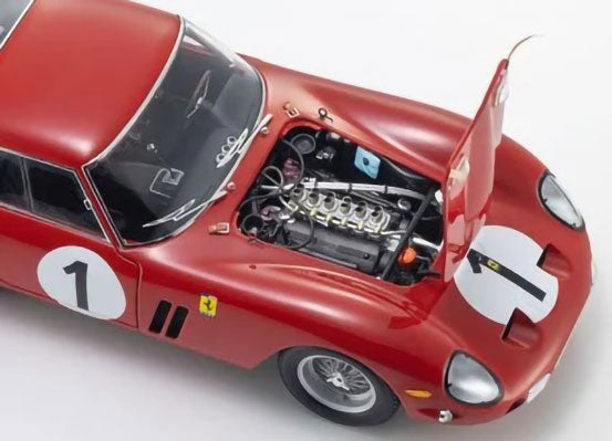 Ferrari 250GTO Paris 1000km Montlhery 3987GT 1962 #1 1/18 Diecast Car Kyosho NIB
