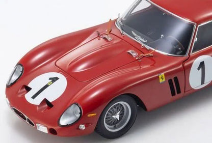 Ferrari 250GTO Paris 1000km Montlhery 3987GT 1962 #1 1/18 Diecast Car Kyosho NIB
