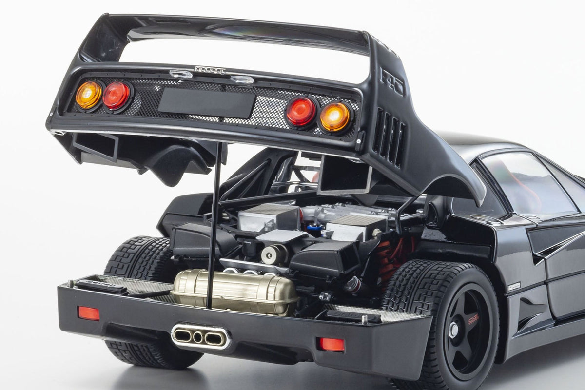 Ferrari F40 Black 1/18 Scale Diecast Car Kyosho Original NIB