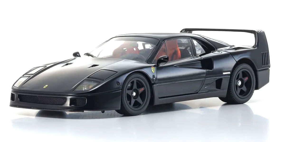 Ferrari F40 Black 1/18 Scale Diecast Car Kyosho Original NIB