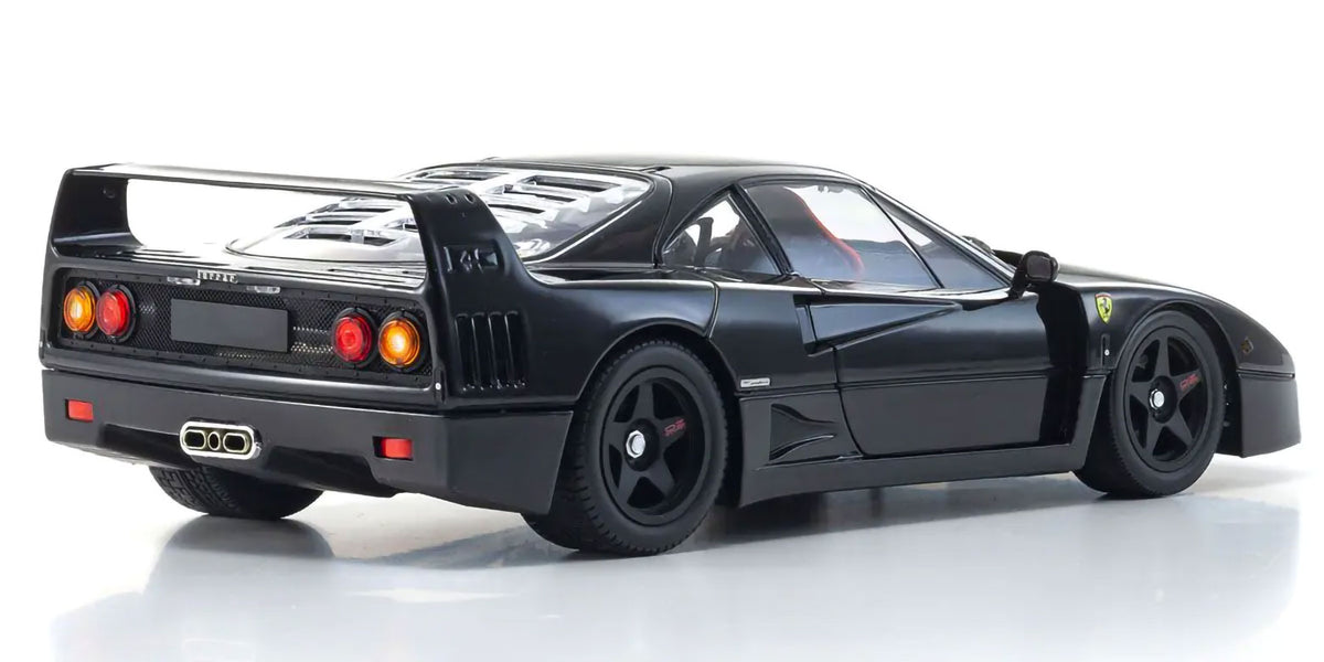 Ferrari F40 Black 1/18 Scale Diecast Car Kyosho Original NIB