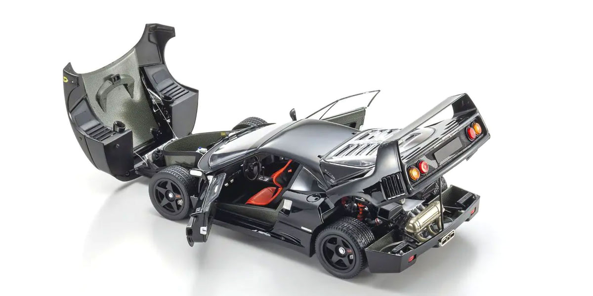 Ferrari F40 Black 1/18 Scale Diecast Car Kyosho Original NIB