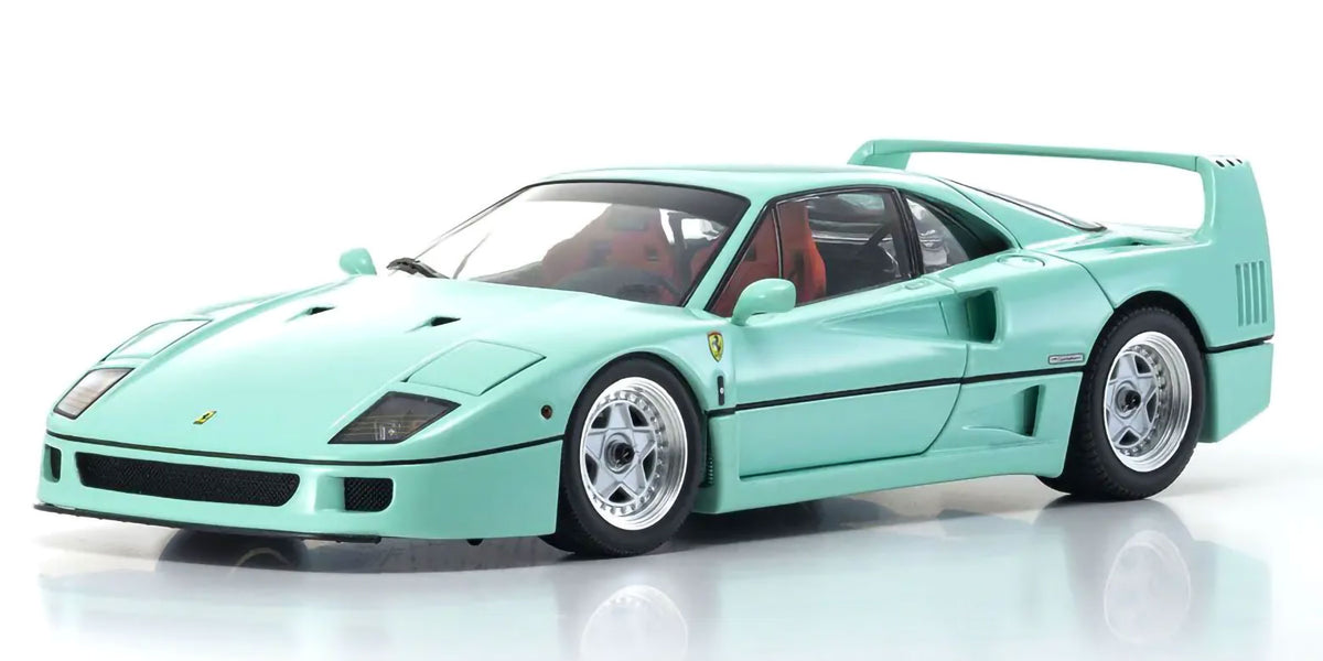 Ferrari F40 Mintgrün 1:18 Modellauto Diecast KYOSHO Original NIB