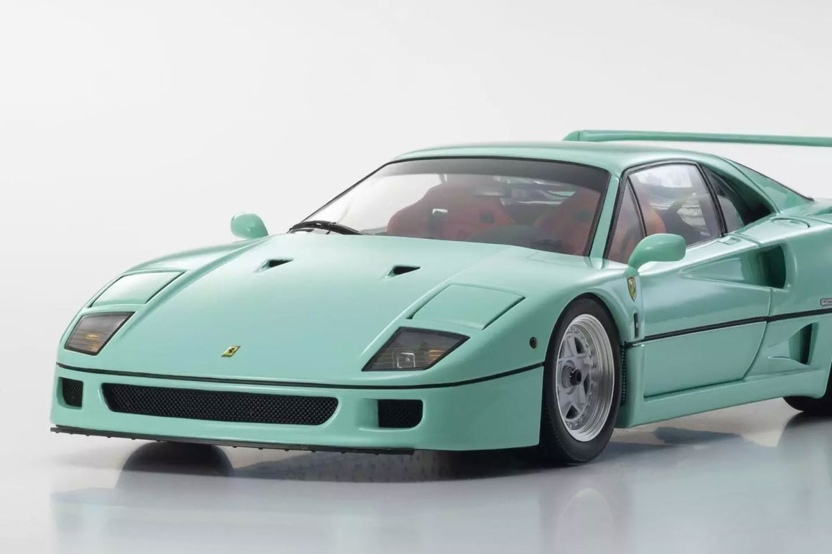 Ferrari F40 Mintgrün 1:18 Modellauto Diecast KYOSHO Original NIB