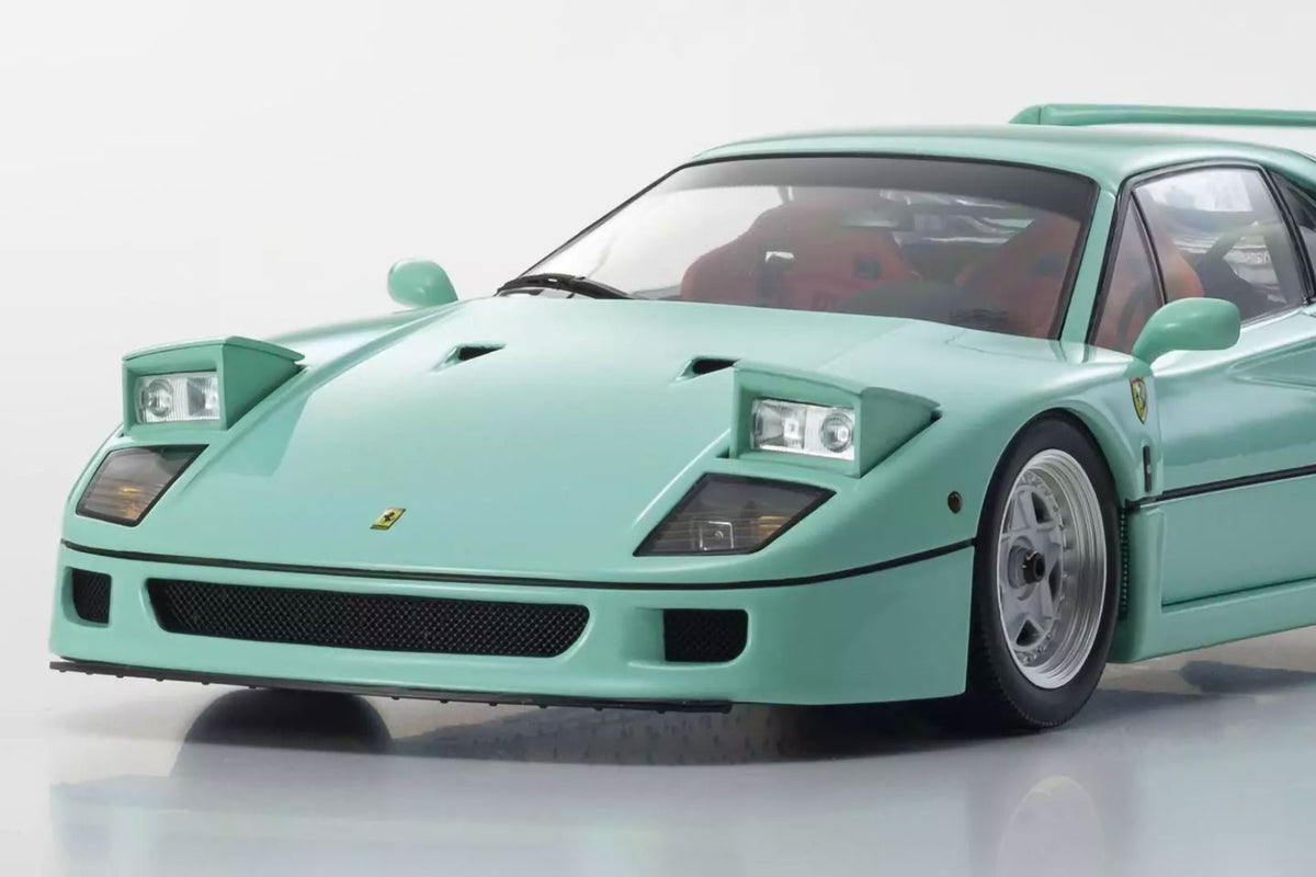 Ferrari F40 Mintgrün 1:18 Modellauto Diecast KYOSHO Original NIB