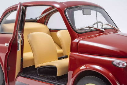 Fiat Nuova 500 Korallenrot 1:18 Modellauto Kyosho Original OVP