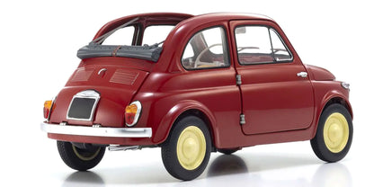 Fiat Nuova 500 Korallenrot 1:18 Modellauto Kyosho Original OVP