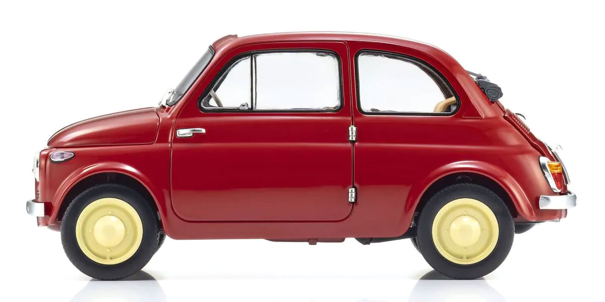 Fiat Nuova 500 Korallenrot 1:18 Modellauto Kyosho Original OVP