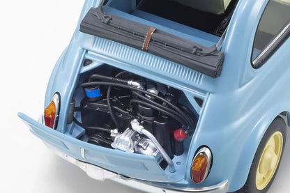 Fiat Nuova 500 Cruise Celeste Blau 1/18 Modellauto Druckgussfigur Kyosho OVP