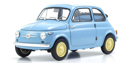 Fiat Nuova 500 Cruise Celeste Blau 1/18 Modellauto Druckgussfigur Kyosho OVP