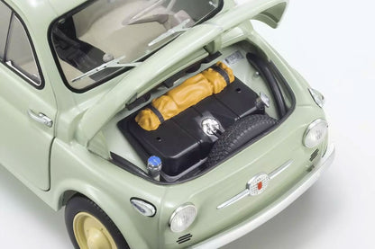 Fiat Nuova 500 Grün Klar 1/18 Modellauto Kyosho Original Neu in OVP