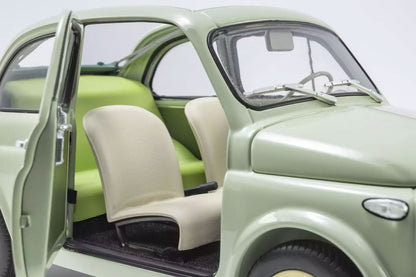 Fiat Nuova 500 Grün Klar 1/18 Modellauto Kyosho Original Neu in OVP
