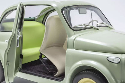 Fiat Nuova 500 Grün Klar 1/18 Modellauto Kyosho Original Neu in OVP