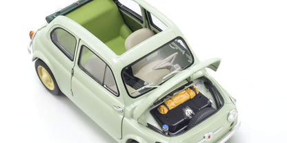 Fiat Nuova 500 Grün Klar 1/18 Modellauto Kyosho Original Neu in OVP