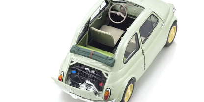 Fiat Nuova 500 Grün Klar 1/18 Modellauto Kyosho Original Neu in OVP