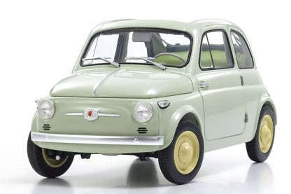 Fiat Nuova 500 Grün Klar 1/18 Modellauto Kyosho Original Neu in OVP
