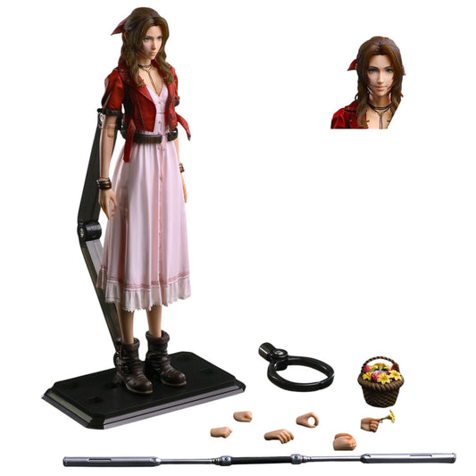 Final Fantasy VII Aerith 9.8in Action Figure Play Arts Kai Square Enix Japan NIB
