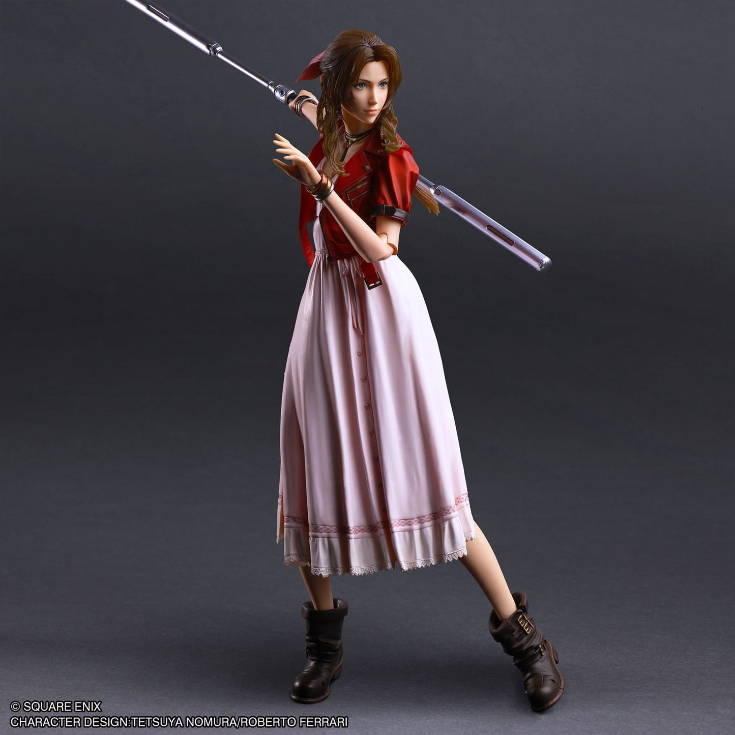 Final Fantasy VII Aerith 9.8in Action Figure Play Arts Kai Square Enix Japan NIB