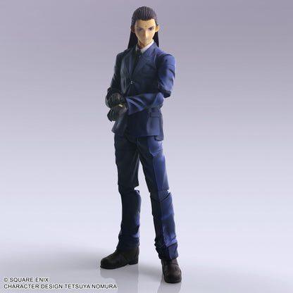 Final Fantasy VII Tseng 5.7in Action Figure Bring Arts Square Enix NIB