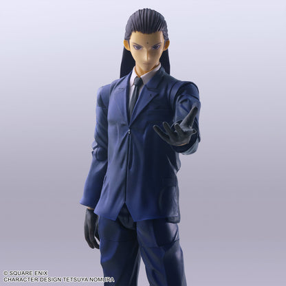 Final Fantasy VII Tseng 5.7in Action Figure Bring Arts Square Enix NIB