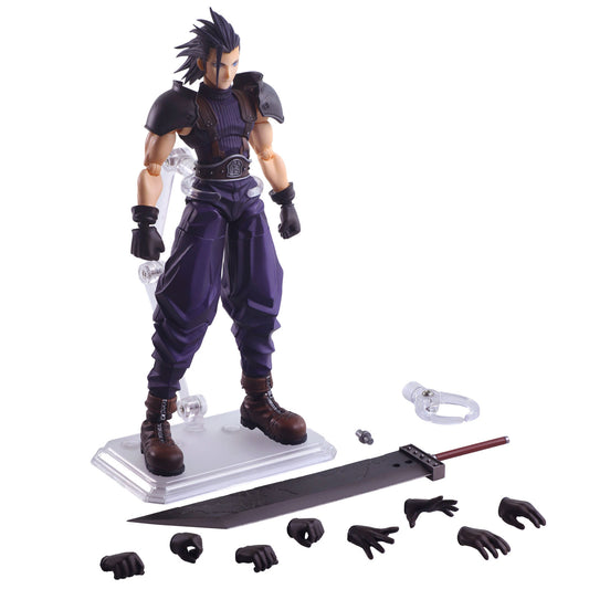 Final Fantasy VII Zack Fair 6.3in Action Figure Bring Arts Square Enix NIB