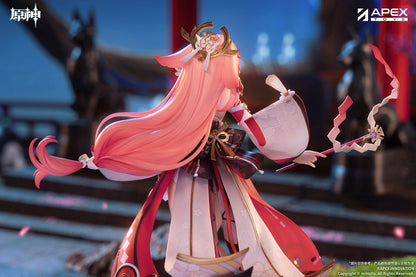 Genshin Impact Yae Miko Astute Amusement 1/7 PVC Figur Figurine Apex OVP