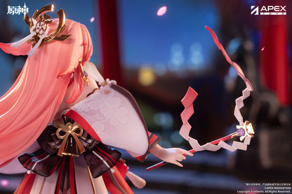 Genshin Impact Yae Miko Astute Amusement 1/7 PVC Figur Figurine Apex OVP