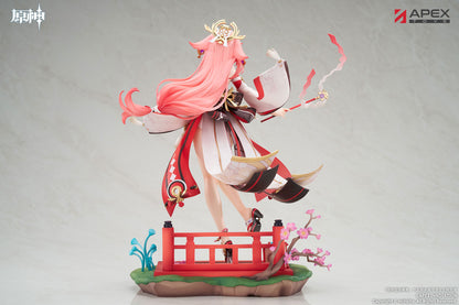 Genshin Impact Yae Miko Astute Amusement 1/7 PVC Figur Figurine Apex OVP