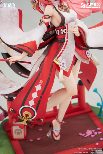 Genshin Impact Yae Miko Astute Amusement 1/7 PVC Figur Figurine Apex OVP
